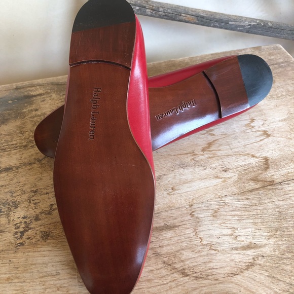 RALPH LAUREN Flats 80’s NEW NEVER WORN ITALY RARE - Picture 3 of 8